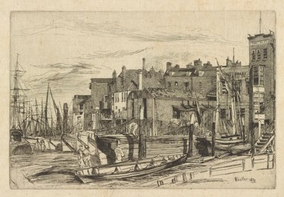 Thames-Polizei von James Abbott McNeill Whistler