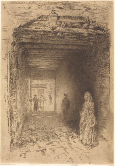 Die Bettler von James Abbott McNeill Whistler