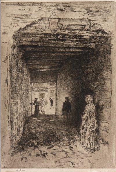 Die Bettler von James Abbott McNeill Whistler