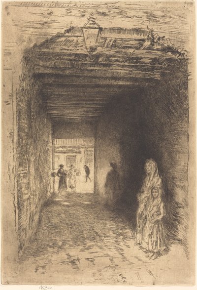 Die Bettler von James Abbott McNeill Whistler