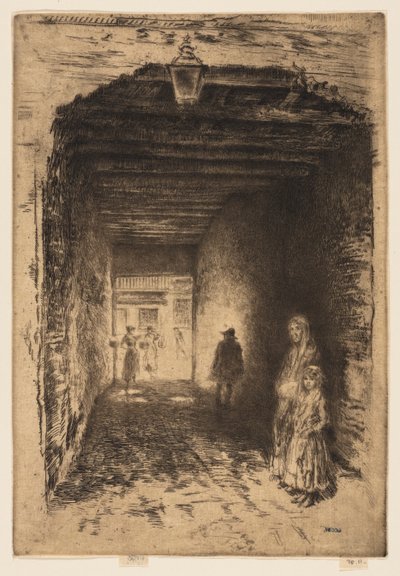 Die Bettler von James Abbott McNeill Whistler