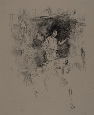 Der Schmied von James Abbott McNeill Whistler