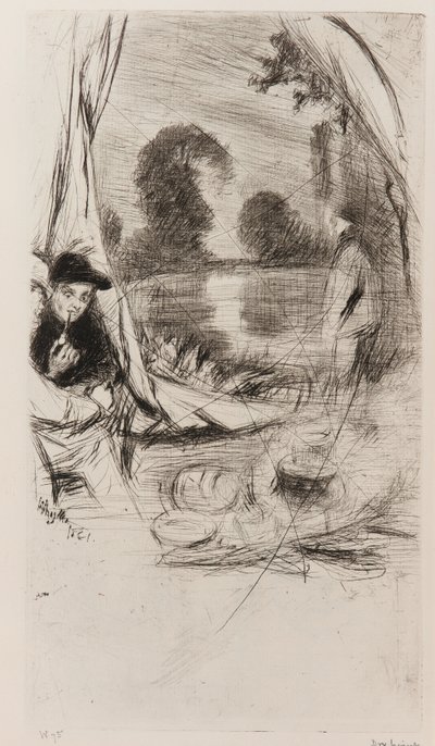 Das Lager von James Abbott McNeill Whistler
