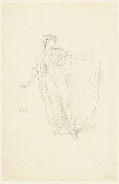 Das tanzende Mädchen von James Abbott McNeill Whistler