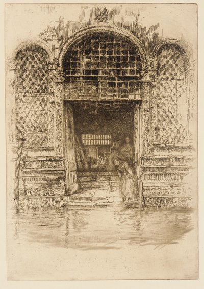 Die Türöffnung von James Abbott McNeill Whistler