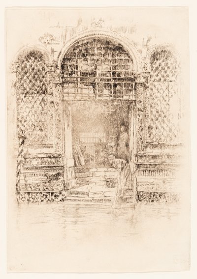 Die Türöffnung von James Abbott McNeill Whistler
