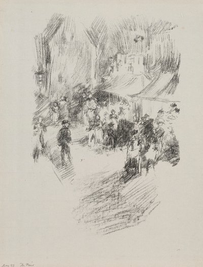 Der Jahrmarkt von James McNeill Whistler