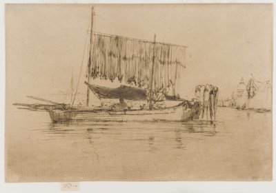 Das Fischerboot von James Abbott McNeill Whistler