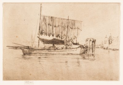 Das Fischerboot von James Abbott McNeill Whistler