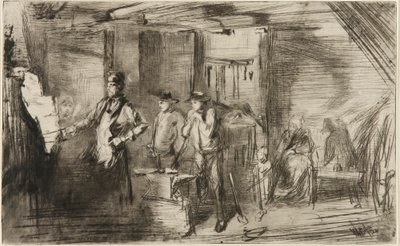 Die Schmiede von James Abbott McNeill Whistler