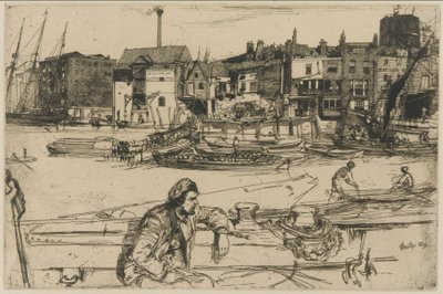 Die Schmiede von James Abbott McNeill Whistler