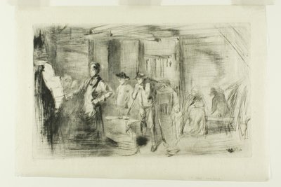 Die Schmiede von James Abbott McNeill Whistler