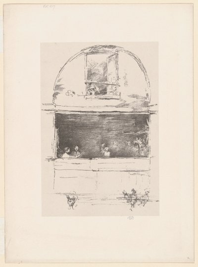 Die Schmiede, Passage du Dragon von James Abbott McNeill Whistler