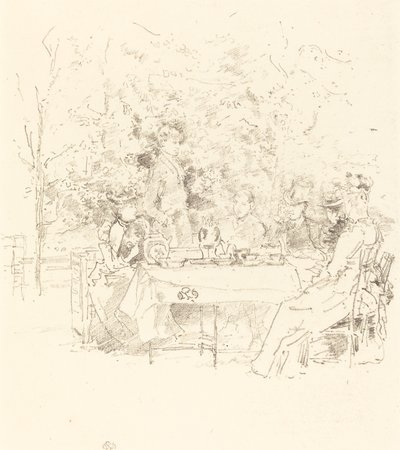 Der Garten von James Abbott McNeill Whistler