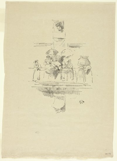 Der kleine Balkon von James Abbott McNeill Whistler