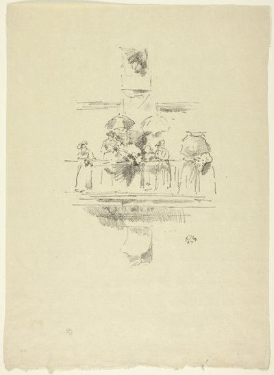Der kleine Balkon von James Abbott McNeill Whistler
