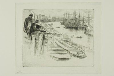 Der kleine Teich von James Abbott McNeill Whistler