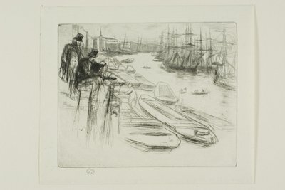 Der kleine Teich von James Abbott McNeill Whistler