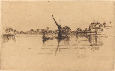Das kleine Putney, Nr. II von James Abbott McNeill Whistler