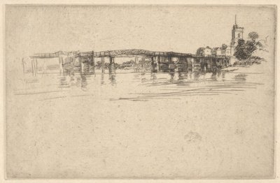 Der kleine Putney Nr. 1 von James Abbott McNeill Whistler