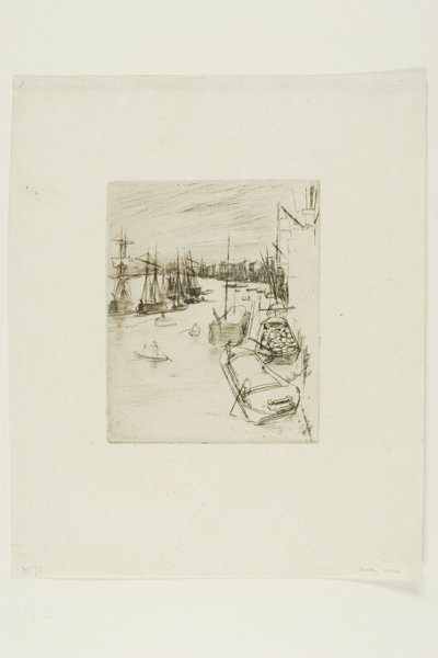 Das kleine Rotherhithe von James Abbott McNeill Whistler