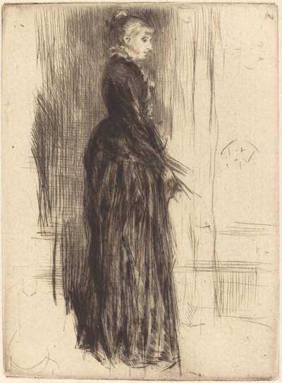 Das kleine Samtkleid von James Abbott McNeill Whistler