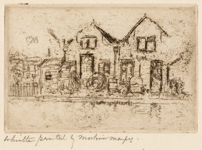Der kleine Stellmacher von James McNeill Whistler