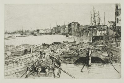 Der Teich von James Abbott McNeill Whistler