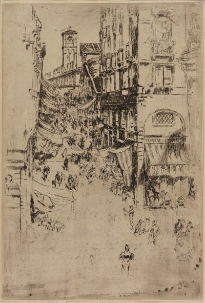 Die Rialto von James Abbott McNeill Whistler