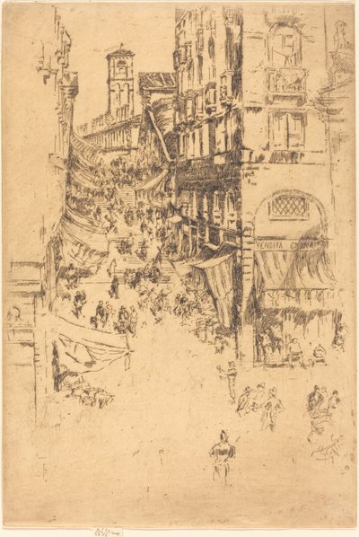 Die Rialto von James Abbott McNeill Whistler