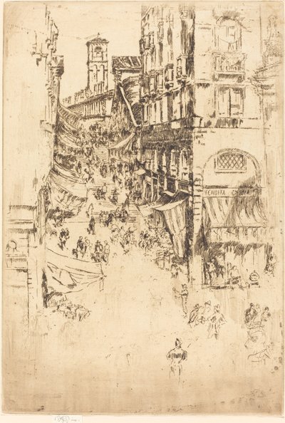 Die Rialto von James Abbott McNeill Whistler