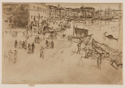 Die Riva von James Abbott McNeill Whistler