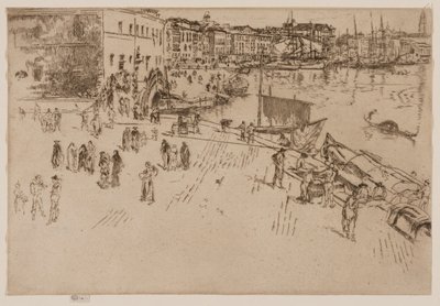 Die Riva von James Abbott McNeill Whistler