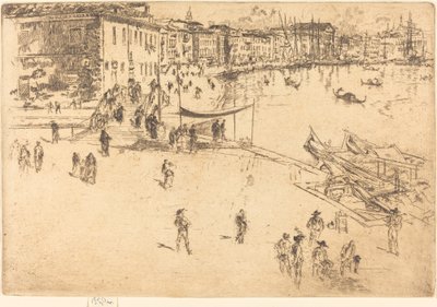 Die Riva, Nr. II von James Abbott McNeill Whistler