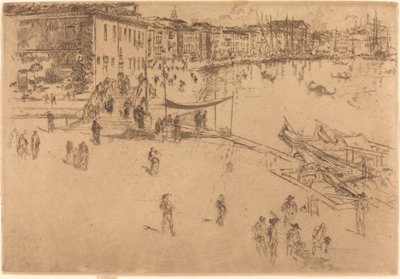 Die Riva, Nr. II von James Abbott McNeill Whistler