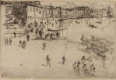 Die Riva, Nr. 2 von James Abbott McNeill Whistler