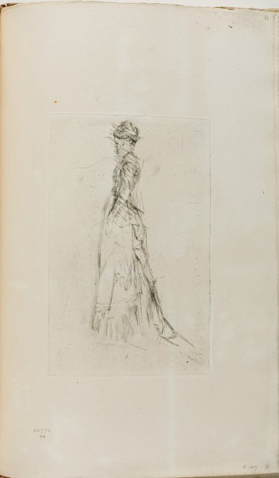 Das Seidenkleid von James Abbott McNeill Whistler