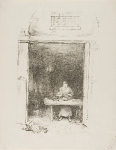 Der Schmied, Passage du Dragon von James Abbott McNeill Whistler