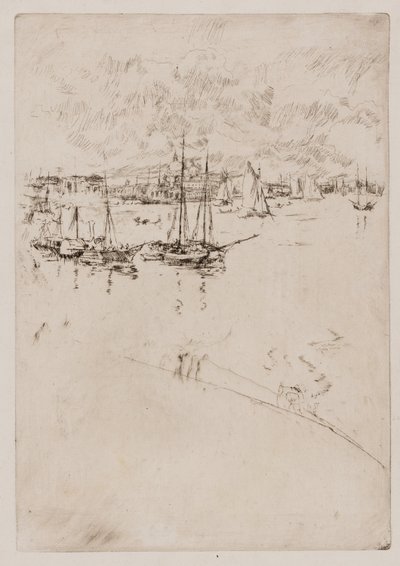 Der Dampfer, Venedig von James Abbott McNeill Whistler