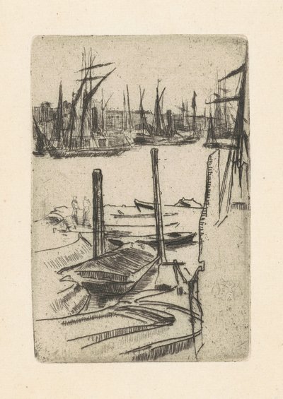 Der kleine Teich von James Abbott McNeill Whistler