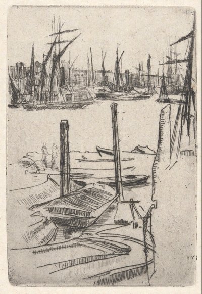 Der kleine Teich von James Abbott McNeill Whistler