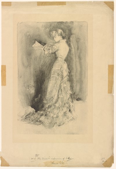 Die Toilette von James Abbott McNeill Whistler