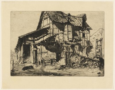 Das unsichere Mietshaus von James Abbott McNeill Whistler