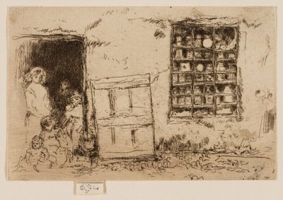 Der Dorfsüßwarenladen von James Abbott McNeill Whistler