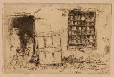 Der Dorfladen von James Abbott McNeill Whistler