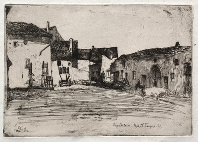 Zwölf Radierungen aus der Natur: Liverdun von James McNeill Whistler
