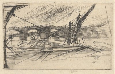 Vauxhall-Brücke von James Abbott McNeill Whistler