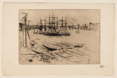 Wapping - Der Pool von James Abbott McNeill Whistler