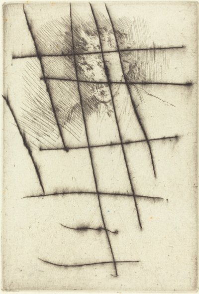 Whistler mit der weißen Locke von James Abbott McNeill Whistler