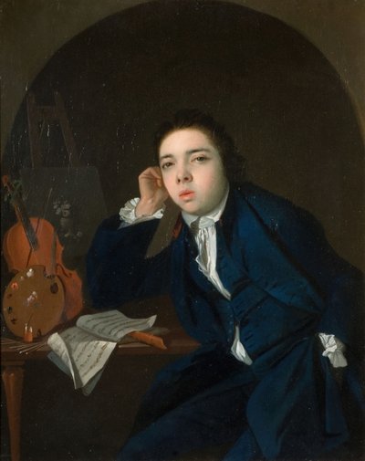 Selbstporträt, 1766 von James Millar